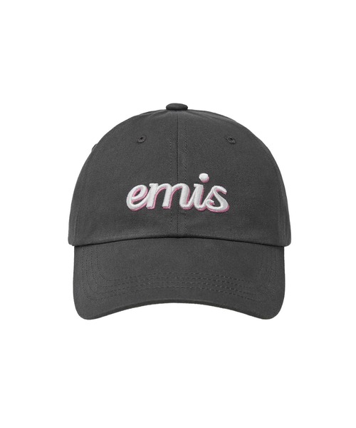 EMIS(イミス)の「LAYERED LOGO BALL CAP(キャップ・レディース・チャコール/ベージュ/ネイビー/ブラウン/グリーン/ピンク/レッド/ブラック・FREE)」の13枚目の写真