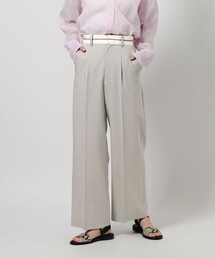 BEAUTY&YOUTH UNITED ARROWS | 【WEB限定】マーベルト ワイドストレートパンツ -ウォッシャブル-(その他パンツ)
