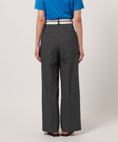 BEAUTY&YOUTH UNITED ARROWS(ビューティーアンドユースユナイテッドアローズ)の「【WEB限定】マーベルト ワイドストレートパンツ -ウォッシャブル-(その他パンツ・レディース・ダークグレー/ライトグレー/ブラウン・S/M/L)」の9枚目の写真