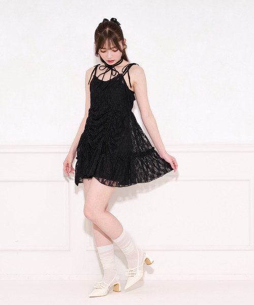 セール】レースキャミチュニック（キャミソール）｜apres jour（アプレ