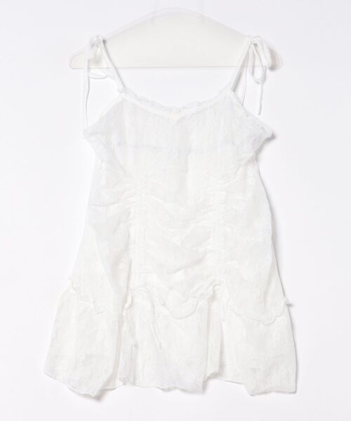 apres jour(アプレジュール)の「レースキャミチュニック(キャミソール・レディース・ベビーピンク/オフホワイト/ミント/ブラック・フリー/X-LARGE)」の20枚目の写真