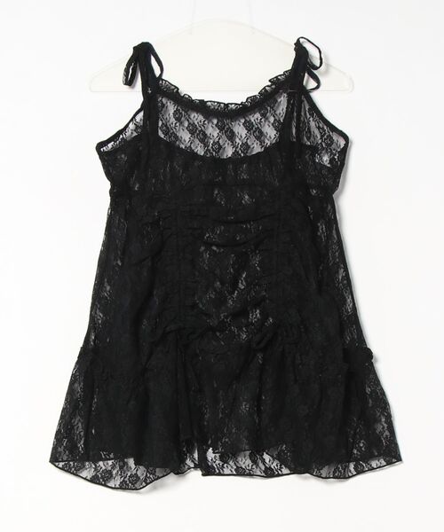 apres jour(アプレジュール)の「レースキャミチュニック(キャミソール・レディース・ベビーピンク/オフホワイト/ミント/ブラック・フリー/X-LARGE)」の21枚目の写真