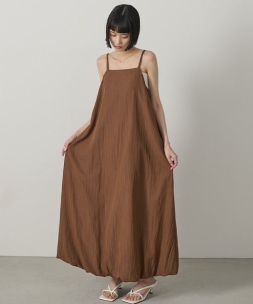 AIC.(エーアイシー)の「バックオープンバルーンワンピース(ワンピース・レディース・ブラウン/ブラック・FREE)」の16枚目の写真