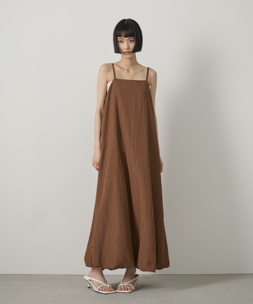 AIC.(エーアイシー)の「バックオープンバルーンワンピース(ワンピース・レディース・ブラウン/ブラック・FREE)」の17枚目の写真