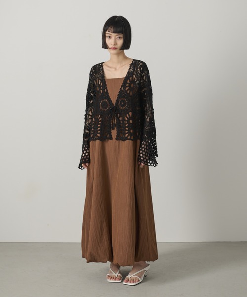 セール】バックオープンバルーンワンピース（ワンピース）｜AIC