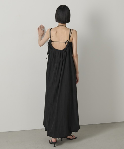 AIC.(エーアイシー)の「バックオープンバルーンワンピース(ワンピース・レディース・ブラウン/ブラック・FREE)」の9枚目の写真