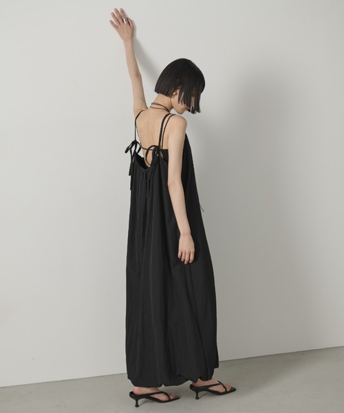 AIC.(エーアイシー)の「バックオープンバルーンワンピース(ワンピース・レディース・ブラウン/ブラック・FREE)」の10枚目の写真