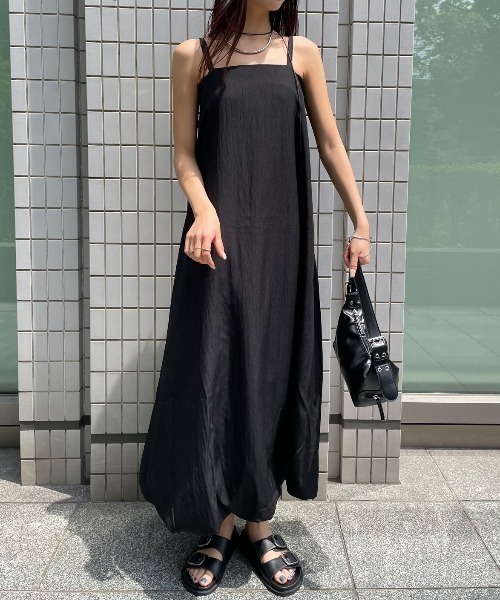 AIC.(エーアイシー)の「バックオープンバルーンワンピース(ワンピース・レディース・ブラウン/ブラック・FREE)」の22枚目の写真