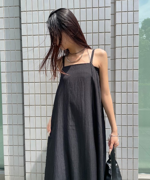 AIC.(エーアイシー)の「バックオープンバルーンワンピース(ワンピース・レディース・ブラウン/ブラック・FREE)」の19枚目の写真