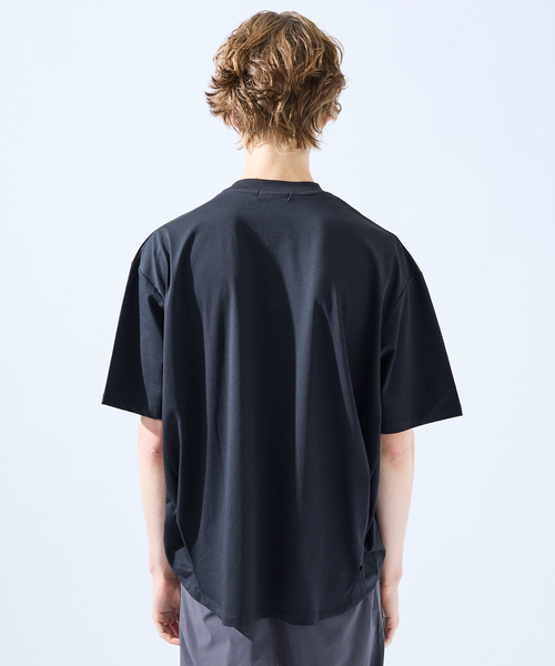 AH ABAHOUSE（エーエイチアバハウス）の「【SORONA】接触冷感 サイドタック 半袖Tシャツ（Tシャツ/カットソー・メンズ・ホワイト/チャコールグレー/ブラック・46/48）」の8枚目の写真