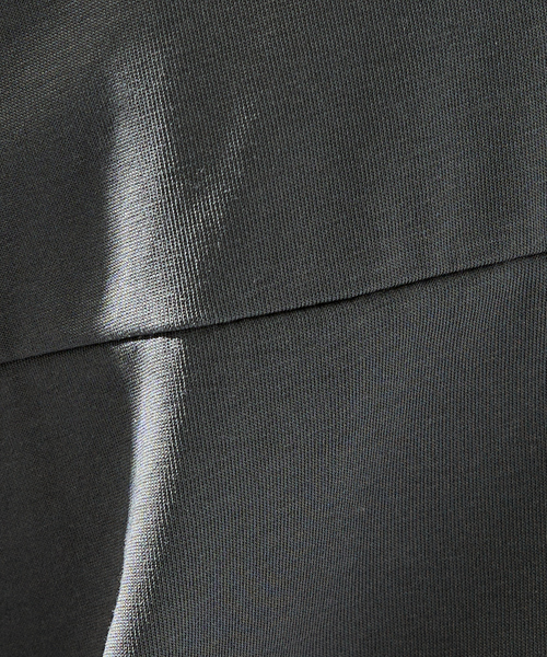 AH ABAHOUSE（エーエイチアバハウス）の「【SORONA】接触冷感 サイドタック 半袖Tシャツ（Tシャツ/カットソー・メンズ・ホワイト/チャコールグレー/ブラック・46/48）」の13枚目の写真