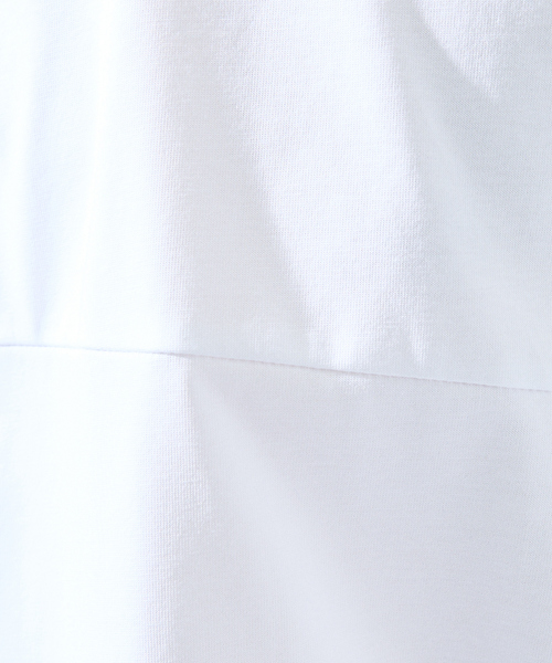 AH ABAHOUSE（エーエイチアバハウス）の「【SORONA】接触冷感 サイドタック 半袖Tシャツ（Tシャツ/カットソー・メンズ・ホワイト/チャコールグレー/ブラック・46/48）」の16枚目の写真