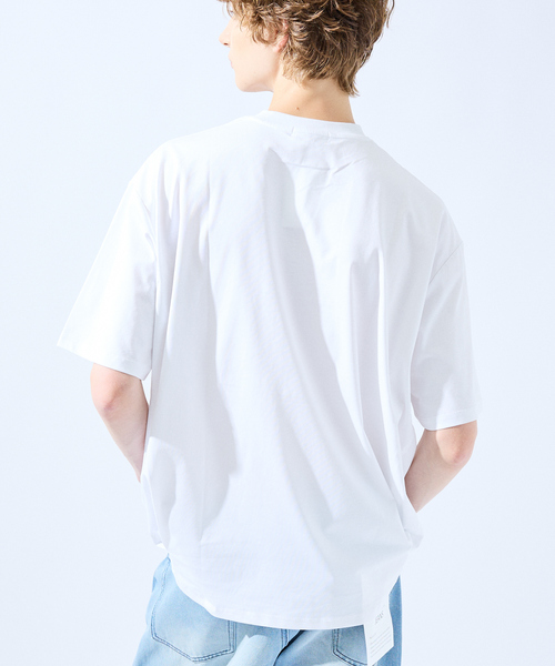 AH ABAHOUSE（エーエイチアバハウス）の「【SORONA】接触冷感 サイドタック 半袖Tシャツ（Tシャツ/カットソー・メンズ・ホワイト/チャコールグレー/ブラック・46/48）」の18枚目の写真