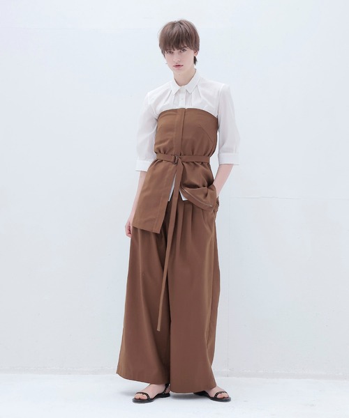 DRESSLAVE(ドレスレイブ)の「airy washer fit shirt(エアリーワッシャーフィットシャツ)(シャツ/ブラウス・レディース・ブルー/ホワイト・38)」の12枚目の写真