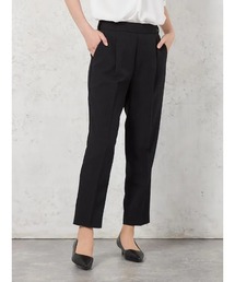 【高通気】WALK PLUS テーパードパンツ リネンライク シンプルタック