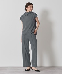 UR'S | モックネックブラウス×パンツセットアップ(セットアップ)