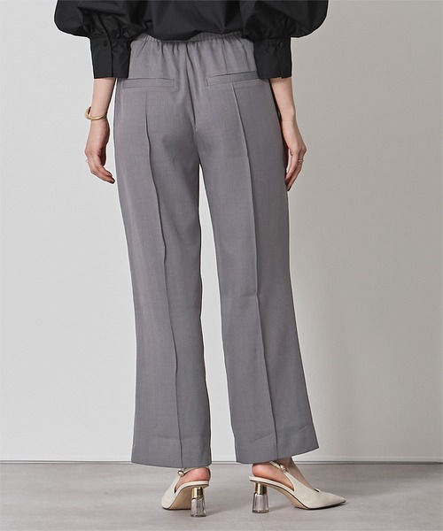 UR'S（ユアーズ）の「モックネックブラウス×パンツセットアップ（セットアップ・レディース・チャコール/グレー・S/M/L）」の6枚目の写真