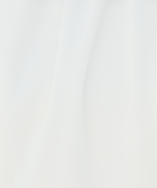 TRUDEA（トルディア）の「(接触冷感/暑さ対策)フレンチバルーンブラウス（シャツ/ブラウス・レディース・ホワイト/ホワイト×ブルー/サックスブルー・MEDIUM）」の14枚目の写真