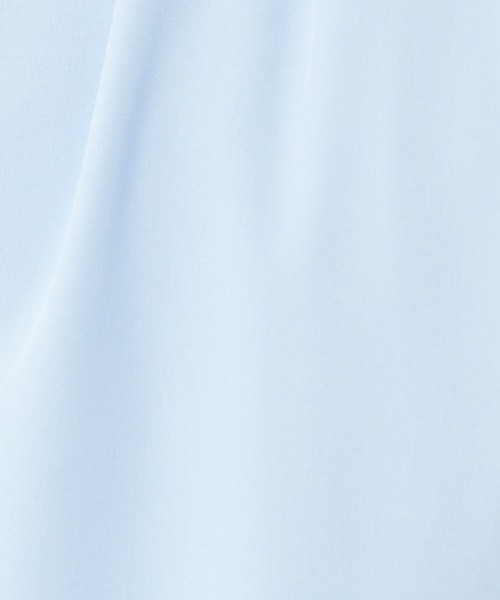 TRUDEA（トルディア）の「(接触冷感/暑さ対策)フレンチバルーンブラウス（シャツ/ブラウス・レディース・ホワイト/ホワイト×ブルー/サックスブルー・MEDIUM）」の16枚目の写真