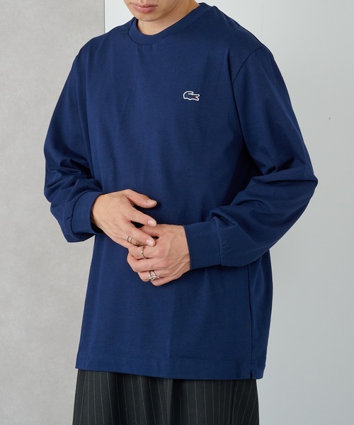 LACOSTE(ラコステ)の「【LACOSTE】ベーシックロングスリーブTシャツ TH5583-99(Tシャツ/カットソー・レディース・ネイビー/ブラック/ダークグリーン/ブラウン/ホワイト・L/M/S/XS/XL)」の19枚目の写真