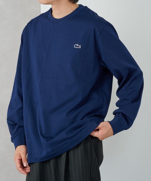 LACOSTE(ラコステ)の「【LACOSTE】ベーシックロングスリーブTシャツ TH5583-99(Tシャツ/カットソー・レディース・ネイビー/ブラック/ダークグリーン/ブラウン/ホワイト・L/M/S/XS/XL)」の17枚目の写真