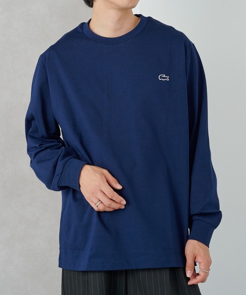 LACOSTE(ラコステ)の「【LACOSTE】ベーシックロングスリーブTシャツ TH5583-99(Tシャツ/カットソー・レディース・ネイビー/ブラック/ダークグリーン/ブラウン/ホワイト・L/M/S/XS/XL)」の18枚目の写真
