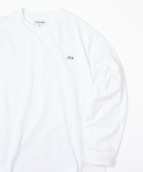 LACOSTE(ラコステ)の「【LACOSTE】ベーシックロングスリーブTシャツ TH5583-99(Tシャツ/カットソー・レディース・ネイビー/ブラック/ダークグリーン/ブラウン/ホワイト・L/M/S/XS/XL)」の16枚目の写真