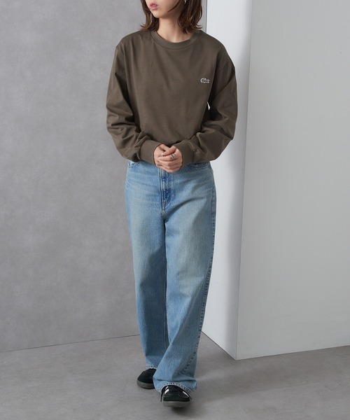 セール】【LACOSTE】ベーシックロングスリーブTシャツ TH5583-99（T