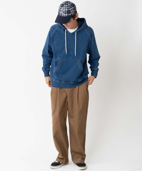 ペトロールズ　スウェット　Mサイズ 11oz インディゴスウェットプルパーカー | ジムマスター（gym