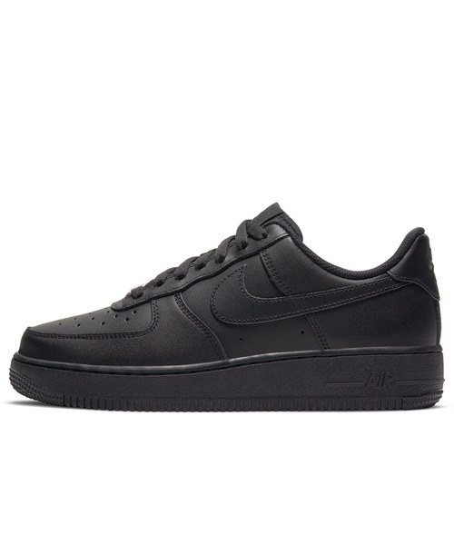 NIKE(ナイキ)の「NIKE WS AIR FORCE 1 07 DD8959-001(スニーカー・レディース・ブラック・24cm/24.5cm/25cm/23.5cm)」の1枚目の写真