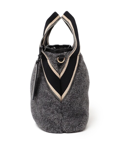 SHIPS any別注】Folna: 2WAY ライン リバーシブル ショルダー バッグ