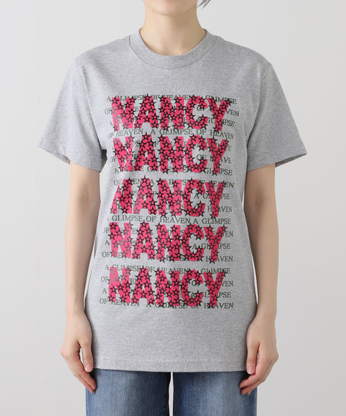 Oriens JOURNAL STANDARD(オリエンス ジャーナルスタンダード)の「【nancy/ナンシー】 GLIMPSE TEE NA087(Tシャツ/カットソー・レディース・チャコールグレー/レッド・MEDIUM/SMALL)」の2枚目の写真