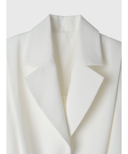 EIMY ISTOIRE(エイミーイストワール)の「タックバルーンジレ(その他アウター・レディース・グレー/ブラック/ベージュ/ホワイト・F)」の19枚目の写真