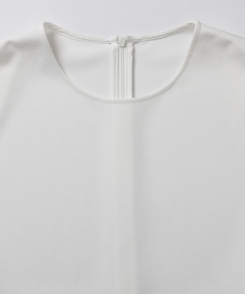 Fit more（フィットモア）の「裾カーブバルーントップス（Tシャツ/カットソー・レディース・ミント/ピンク/ブラック・FREE）」の17枚目の写真