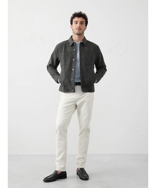 00s BANANA REPUBLIC 2nd タイプ トラッカージャケット セール】BANANA REPUBLIC FACTORY STORE ヴィーガンレザー
