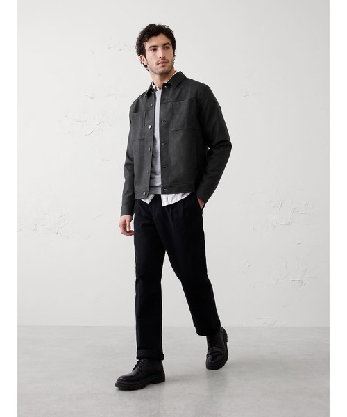 セール】◇BANANA REPUBLIC FACTORY STORE ヴィーガンレザー