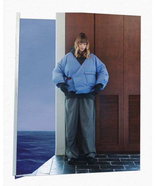 F/CE. （エフシーイー）の「F/CE. RECYCLED DOWN STRUCTURED WRAP JACKET / エフシーイー  リサイクルダウンストラクチャードラップジャケット（ダウンジャケット/コート・メンズ・ブラック/パープル/ベージュ/ネイビー・MEDIUM/SMALL）」の22枚目の写真