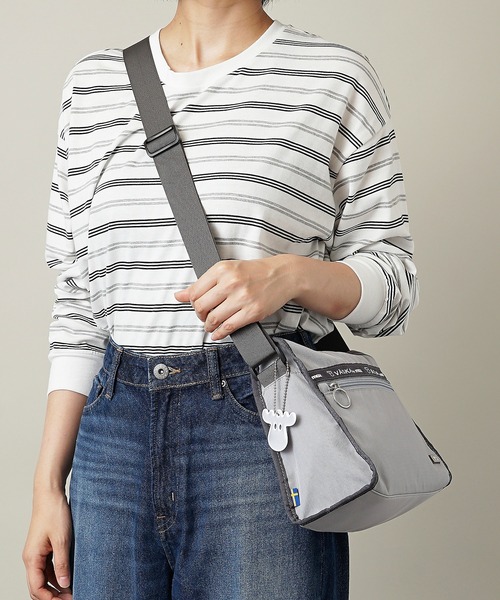 moz（モズ）の「【VASKA by moz】ヴェスカ バイ モズ ショルダーバッグ VZNS-01（ショルダーバッグ・レディース・イエロー/ブラック/グレイッシュブルー/グレー・ONE SIZE）」の8枚目の写真