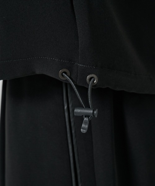 STUDIOUS(ステュディオス)の「【STUDIOUS】SUMMER ESSENTIAL DRAWCORD TEE(Tシャツ/カットソー・メンズ・ブラック・1/2)」の11枚目の写真