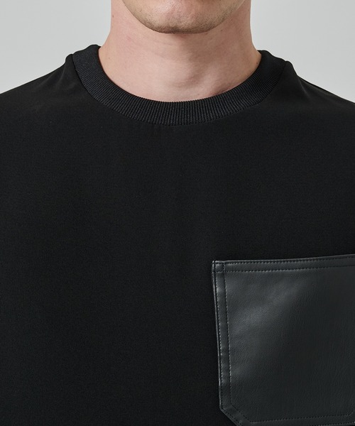 STUDIOUS(ステュディオス)の「【STUDIOUS】SUMMER ESSENTIAL DRAWCORD TEE(Tシャツ/カットソー・メンズ・ブラック・1/2)」の12枚目の写真
