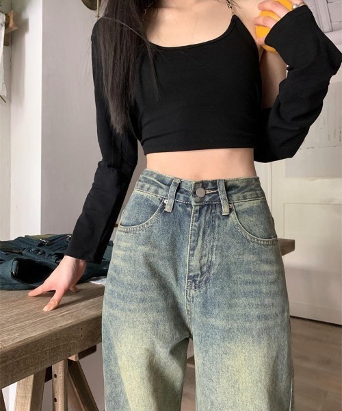 REBALANCE(リバランス)の「デニムパンツ_ヴィンテージ(デニムパンツ・レディース・A・X-LARGE/LARGE/MEDIUM)」の16枚目の写真