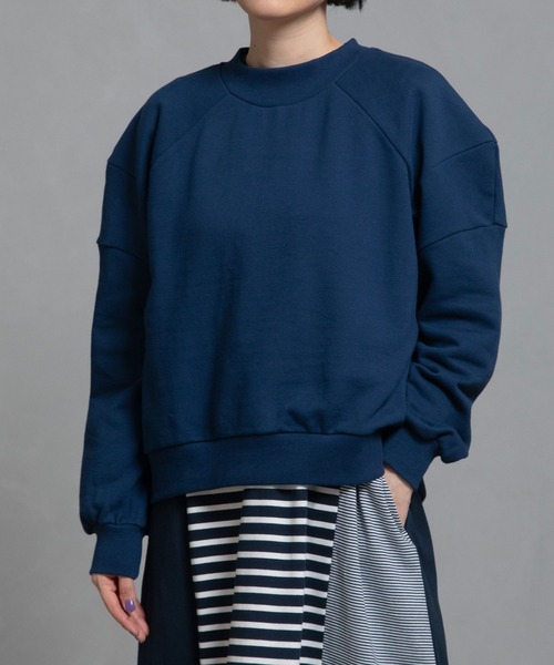 MARECHAL TERRE（マルシャルテル）の「カラースウェットトップス（スウェット・レディース・グレー/ブラック/ダークブルー/ホワイト/レッド・MEDIUM）」の5枚目の写真