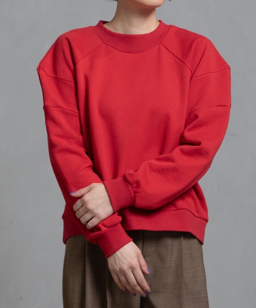 MARECHAL TERRE（マルシャルテル）の「カラースウェットトップス（スウェット・レディース・グレー/ブラック/ダークブルー/ホワイト/レッド・MEDIUM）」の11枚目の写真