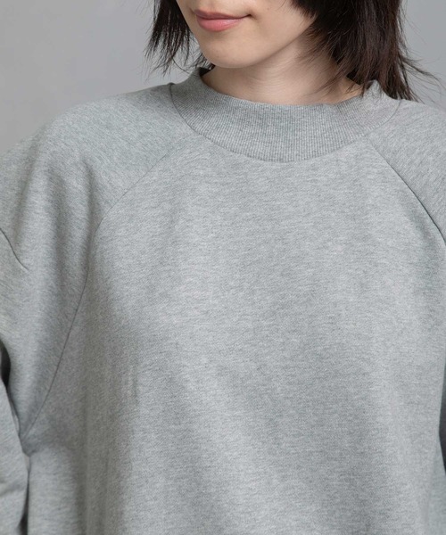 MARECHAL TERRE（マルシャルテル）の「カラースウェットトップス（スウェット・レディース・グレー/ブラック/ダークブルー/ホワイト/レッド・MEDIUM）」の18枚目の写真