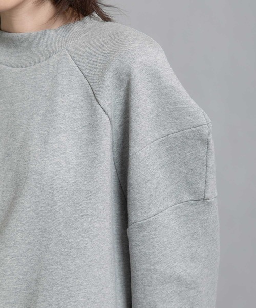 MARECHAL TERRE（マルシャルテル）の「カラースウェットトップス（スウェット・レディース・グレー/ブラック/ダークブルー/ホワイト/レッド・MEDIUM）」の17枚目の写真