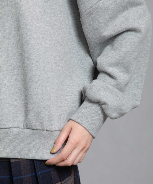 MARECHAL TERRE（マルシャルテル）の「カラースウェットトップス（スウェット・レディース・グレー/ブラック/ダークブルー/ホワイト/レッド・MEDIUM）」の16枚目の写真