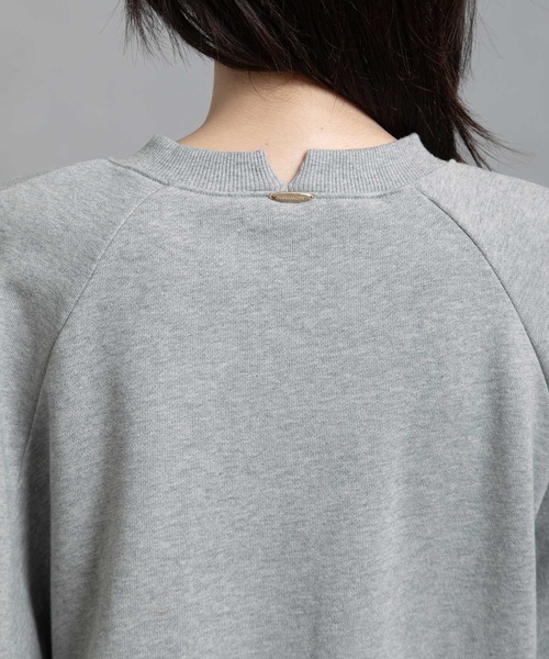 MARECHAL TERRE（マルシャルテル）の「カラースウェットトップス（スウェット・レディース・グレー/ブラック/ダークブルー/ホワイト/レッド・MEDIUM）」の15枚目の写真