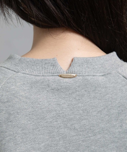 MARECHAL TERRE（マルシャルテル）の「カラースウェットトップス（スウェット・レディース・グレー/ブラック/ダークブルー/ホワイト/レッド・MEDIUM）」の14枚目の写真