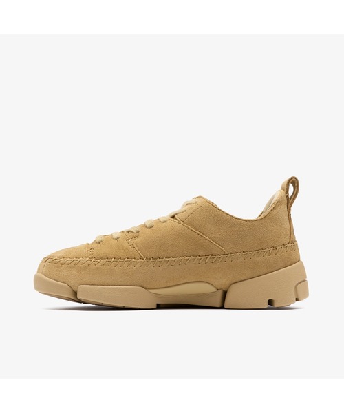 Clarks（クラークス）の「Trigenic2Tact. / レディーストライジェニック2タクト（サンドスエード）（スニーカー・レディース・ベージュ・UK3/UK3.5/UK4/UK4.5/UK5/UK5.5/UK6）」の2枚目の写真