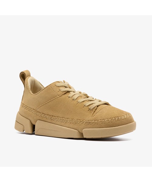 Clarks（クラークス）の「Trigenic2Tact. / レディーストライジェニック2タクト（サンドスエード）（スニーカー・レディース・ベージュ・UK3/UK3.5/UK4/UK4.5/UK5/UK5.5/UK6）」の4枚目の写真